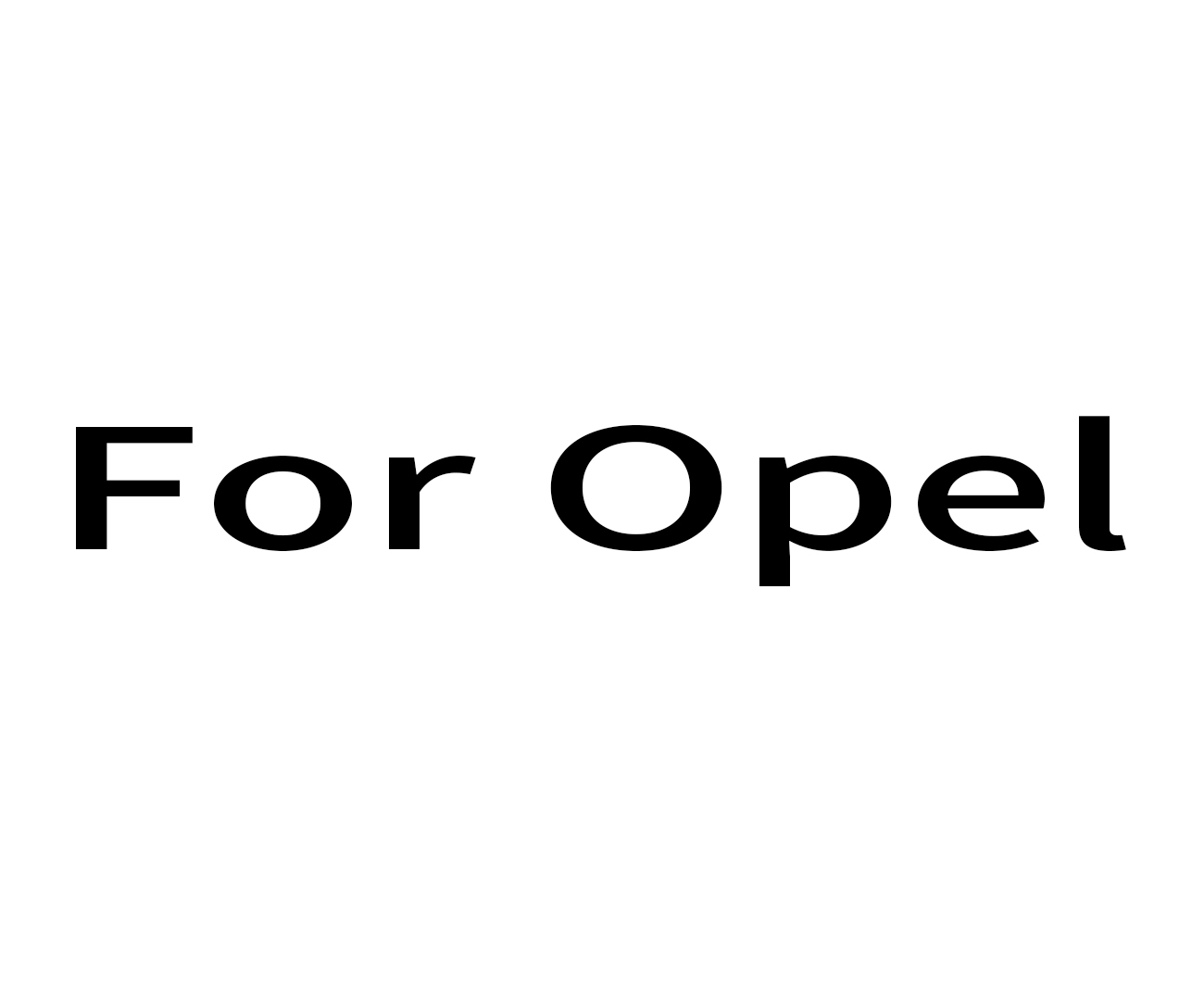 For Opel